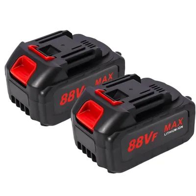 Produktbild von 2PCS Gartenwerkzeug Lithiumbatterie,21V 4000mah Li-Ion Akkus, Traumheim Hochdruckreiniger Ersatzbatterie für Autowaschmaschinen (ohne Ladegerät)