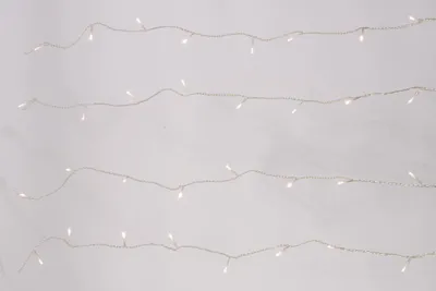 Productafbeelding van Gordijnverlichting LED buiten transparant 2 meter Lumineo