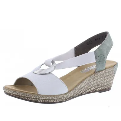 Produktbild von Rieker Damen Sandalette in Weiß, Größe 42