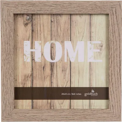 Produktbild von Goldbuch Fotorahmen Dream 20x20 cm grau MDF Holzoptik Blockprofil