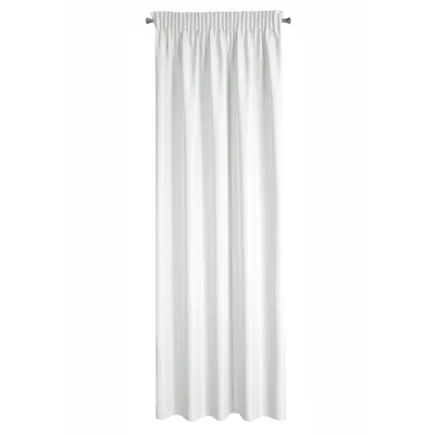 Produktbild von Eurofirany 452868, Durchscheinend, Weiß, Einfarbig, Polyester, Aufhängungshaken, 140 g/m²