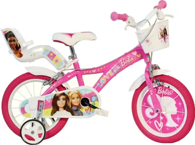 Obrázok produktu pre Barbie 16-palcová 27 cm dievčenská ráfiková brzda ružová/biela