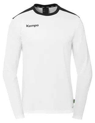 Immagine prodotto di Kempa Emotion 27 camicia a maniche lunghe uomo bianco nero taglia M