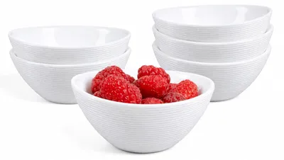 Produktbild von Dipschale Dipschalen Dipschälchen - 90 ml - 6 Stück - Opalglas - Weiß