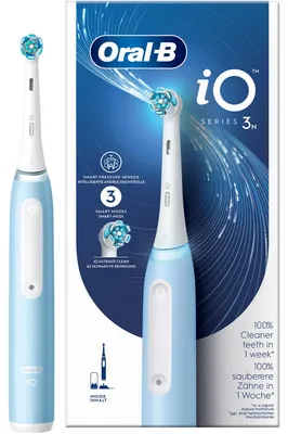 Produktbild von Oral-B Oral-B iO Series 3N, Elektrische Zahnbürste, (Ice Blue)