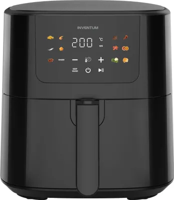 Zdjęcie produktu dla Inventum GF501HLDB, Frytkownica na gorące powietrze, 5 l, 1,5 kg, 70 °C, 200 °C, 60 min