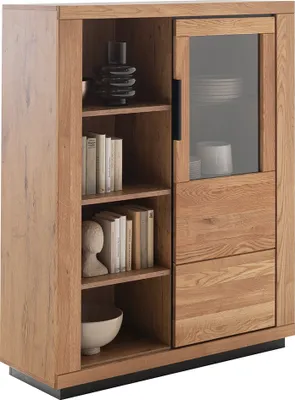 Produktbild von Highboard in Eiche teilmassiv GIUSTINO-06