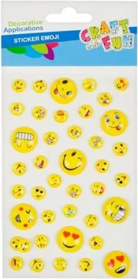 Zdjęcie produktu dla Naklejki wypukłe Buźki CRAFT WITH FUN 428864