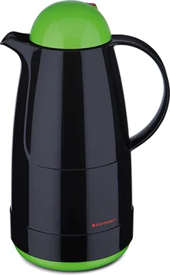 Produktbild von ROTPUNKT Isolierkanne 215 1,5 ltr. schwarz/electric grashopper
