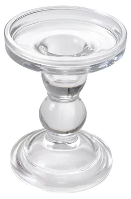 Obrázek produktu pro Svícen Clayre & Eef Ø 9x11 cm Transparentní sklo