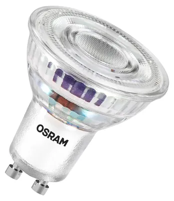 Produktbild von OSRAM LED LAMPS ENERGY EFFICIENCY REFLECTOR in PAR16-Form, LED-Spot, LEAD FREE GLASS, 2 W, (ex 50 W), 360 lm, Warmweiß, 2700 K, , 50000 h, 3er