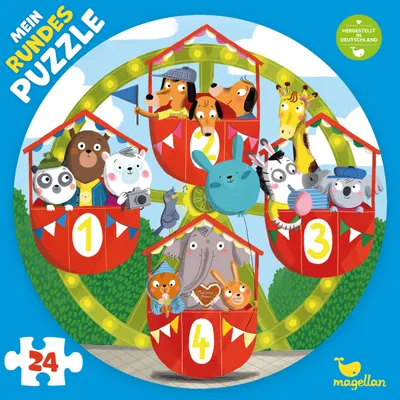 Produktbild von Mein rundes Puzzle - Auf dem Riesenrad