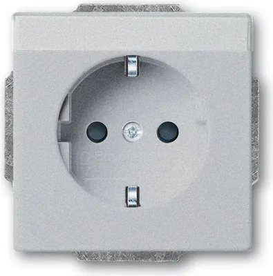 Produktbild von Busch-Jaeger 20 EUN-83, CEE 7/3, 2P+E, Grau, 250 V, 16 A, 63 mm