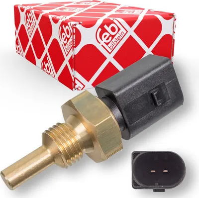 Produktbild von FEBI BILSTEIN 100982 Kühlmitteltemperatursensor passend für MERCEDES-BENZ VARIO Kasten/Kombi Vario Pritsche / Fahrgestell VARIO Kipper VARIO Bus