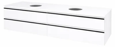 Productafbeelding van Kolpa ALEXIS wastafelonderkast, model OA 150, kleur wit