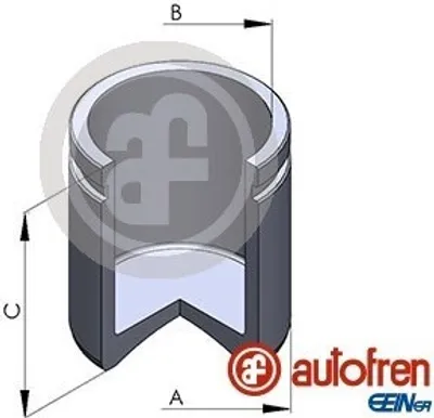 Produktbild von AUTOFREN SEINSA Bremssattel-Kolben für NISSAN MICRA II (K11) 48mm Stahl