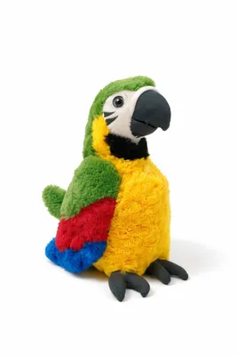 Produktbild von Papagei Kuscheltier 26 cm Buntes Ara Plüschtier Stofftier Weicher Kuschelvogel Geschenk für Kinder