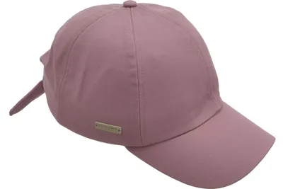 Seeberger Baumwollmütze Baseballcap mit Schleife hinten in rosa