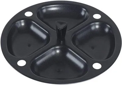 Produktbild von Famanu Eierpocher Unzerbrechliche pochierte Eier - Metall - 28 cm