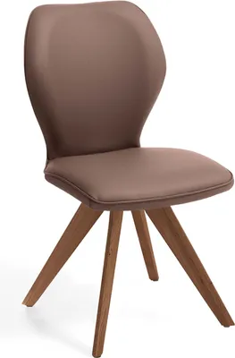 Produktbild von Niehoff Sitzmöbel Colorado Trend-Line Design-Stuhl Gestell Wild-Nussbaum - Polyester