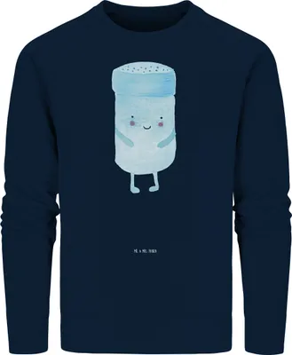 Produktbild von Mr. & Mrs. Panda Rundhals Pullover Beste Freunde Salz Größe XS - French Navy - Geschenk, Sweatshirt, Lustige Sprüche, Pulli, Baumwoll, Sweater, Fehlende Keywords