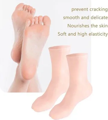 Immagine prodotto di Calze idratanti, calze con gel idratante, calze morbide idratanti per uomo e donna, calze con gel per idratare i piedi secchi