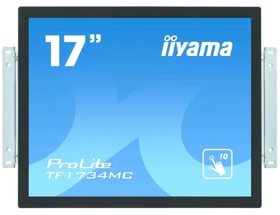 Produktbild von iiyama TF1734MC-B1X, 43,2 cm (17"), 1280 x 1024 Pixel, LED, 5 ms, Schwarz