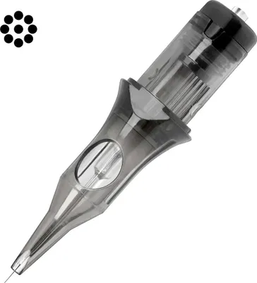 Imagen del producto de Cartuchos para tatuajes, modelo V2, calibre 0.25, paquete de 9 o 10 unidades.