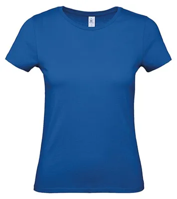 Image de B&C - T-shirt « #E150 » pour femmes FK1976 (M) (bleu cobalt)