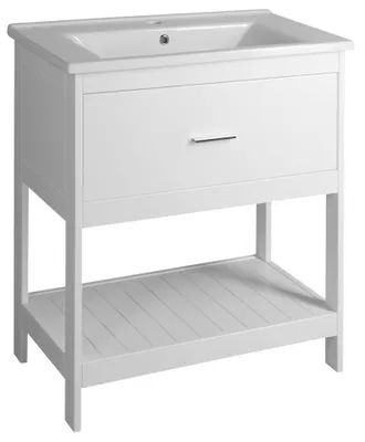 Produktbild von Aqualine ETIDE Unterschrank 71,5x85x44 cm, weiß matt