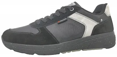 Immagine prodotto di Scarpe da uomo Rieker, modello stringato, sportive, colore nero, ideali per il tempo libero
