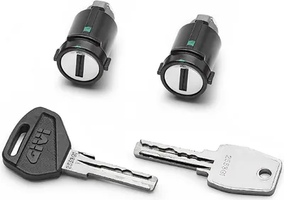 Image de GIVI SMART SECURITY LOCK Kit d'uniformisation de clés avec 2 serrures