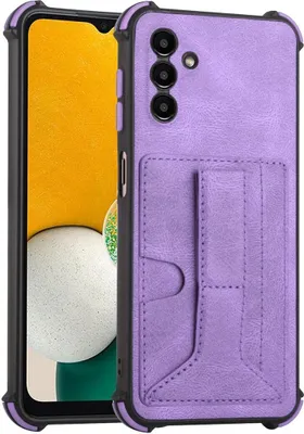 Produktbild von König Design Hülle kompatibel mit Samsung Galaxy A13 5G Kunststoff Soft Handyhülle - Handy Case Lila