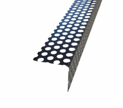 Produktbild von Lochblech Lüftungsprofil 30mm x 30mm 1m Alu 0,8mm Anthrazit RAL 7016 |  L-Profil | Zuschnitt