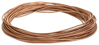 Immagine prodotto di Cordino in Pelle Marrone Ø1 mm x 10 m Pelle