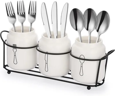 Produktbild von 3-teilige Besteckkasten Besteckkorb Besteckhalter Utensilienhalter