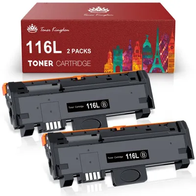 Produktbild von Toner Kingdom MLT-D116L Kompatibel Tonerkartusche Ersatz für Samsung MLT-D116S D116L Toner für Xpress SL M2835DW M2675FN M2885FW M2825ND M2625D M2875FD M2875FW M2825DW M2675 M2825 M2875 (2-Pack)
