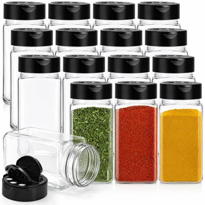 Obrázok produktu pre Plastové nádoby na bylinky – 16 kusov, objem 250 ml, bez obsahu BPA