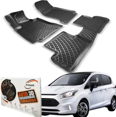 Produktbild von FORD B-MAX (2012 - 2017) Auto Gummimatten Autofußmatten