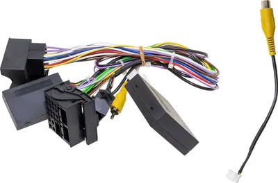 Obrázek produktu pro Originální sada adaptérů kabelového svazku Kufatec pro zadní kameru pro VW T5 m