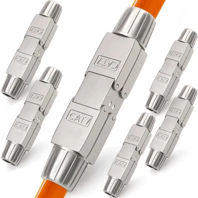 Image de Adaptateur de câble réseau Cat.7, sans outil, pour l'installation Ethernet