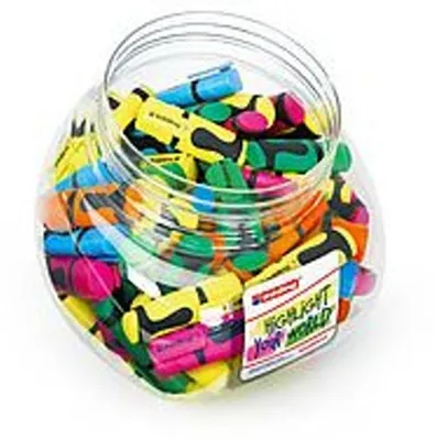 Produktbild von edding 7 Mini-Textmarker - Keilspitze - 1-3 mm - neonorange