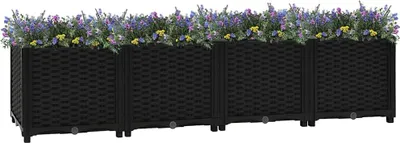 Produktbild von vidaXL Hochbeet 160x40x38 cm Polypropylen