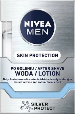 Zdjęcie produktu dla NIVEA MEN SILVER PROTECT Antyperspirant w sprayu 100 ml
