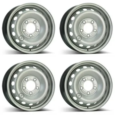 Image de 4 jantes en acier Alcar, 6,5Jx16 pouces, déport 66, 5x130, pour Nissan Interstar NV400, lot de 4