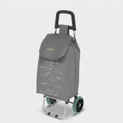 Produktbild von Einkaufstrolley aus Stahl mit wasserdichter Tasche Greenwich
