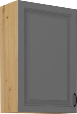 Image de Armoire haute supérieure SOPHIA – largeur 60 cm, gris / chêne artisan