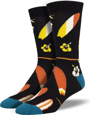 Produktbild von Socksmith - Surfboards / Surfbretter Herren Bambus Socken schwarz Gr. 43 - 46