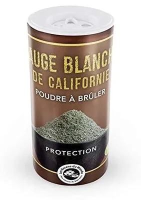 Weißes Salbei-Räucherpulver, 40 g, reinigend, beruhigend