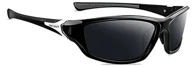 Produktbild von Polarisierte Sportsonnenbrille für Herren und Damen, geeignet für Radfahren, Skifahren, Autofahren, Angeln, Laufen und Wandern mit UV400 Schutz